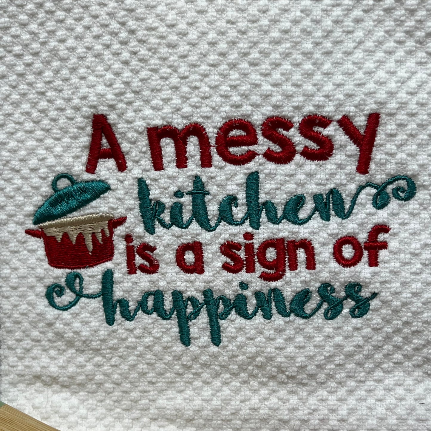 Kitchen Towel - Messy Kitchen