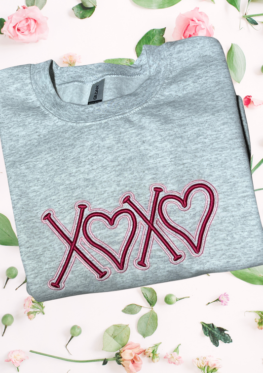 Sweatshirt - Valentines XOXO, Puff