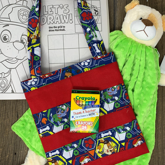 Crayon Bag - Red Dog