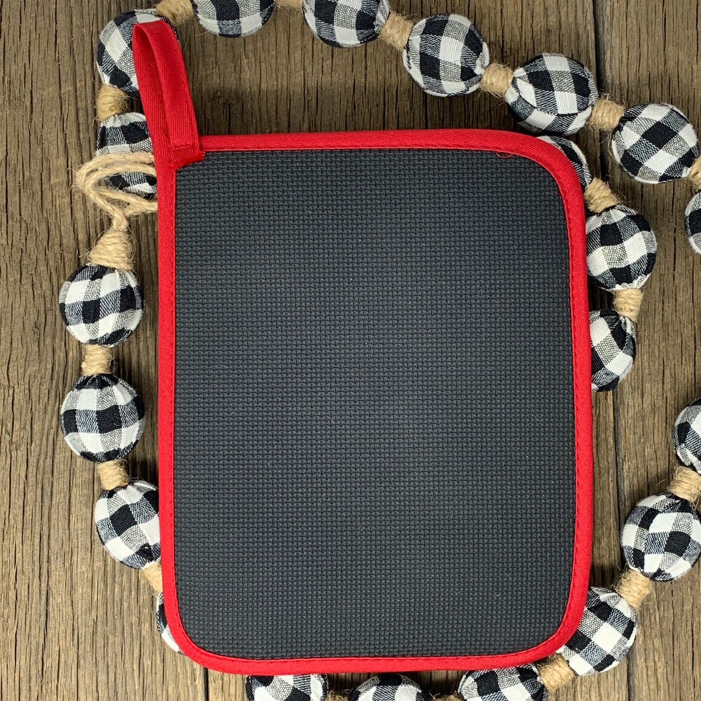 PotHolder - Bake it Red/Black