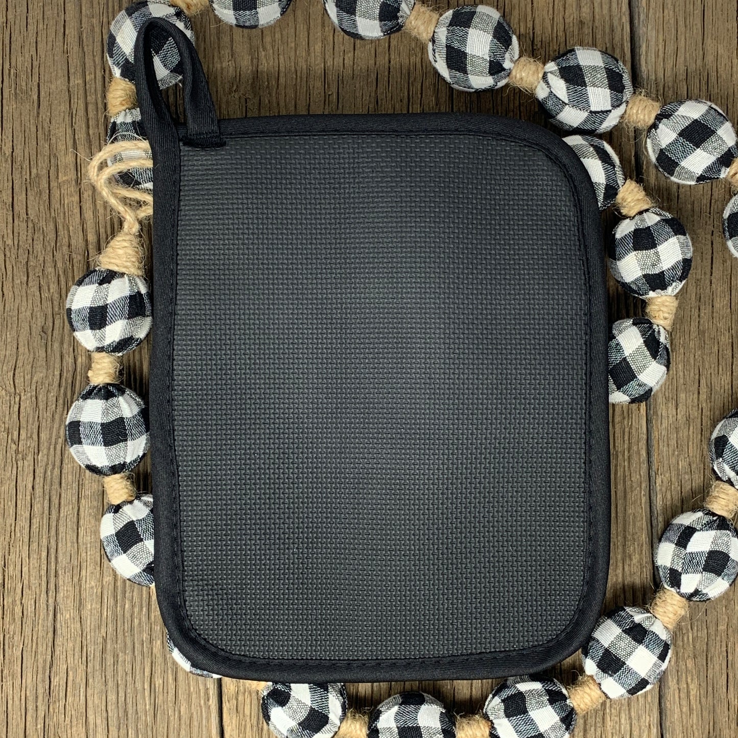 Pot Holder - Bake it White