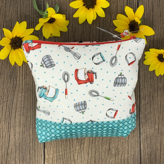 Zipper Bag - Retro Red, Medium