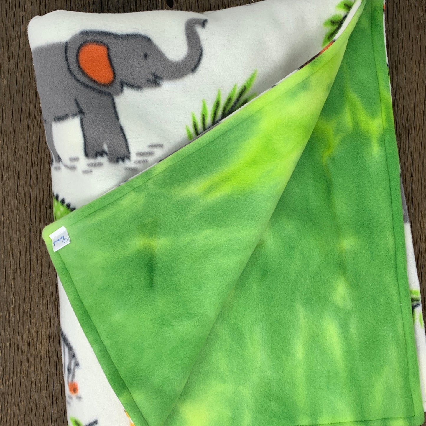 Fleece Baby Blanket - Safari