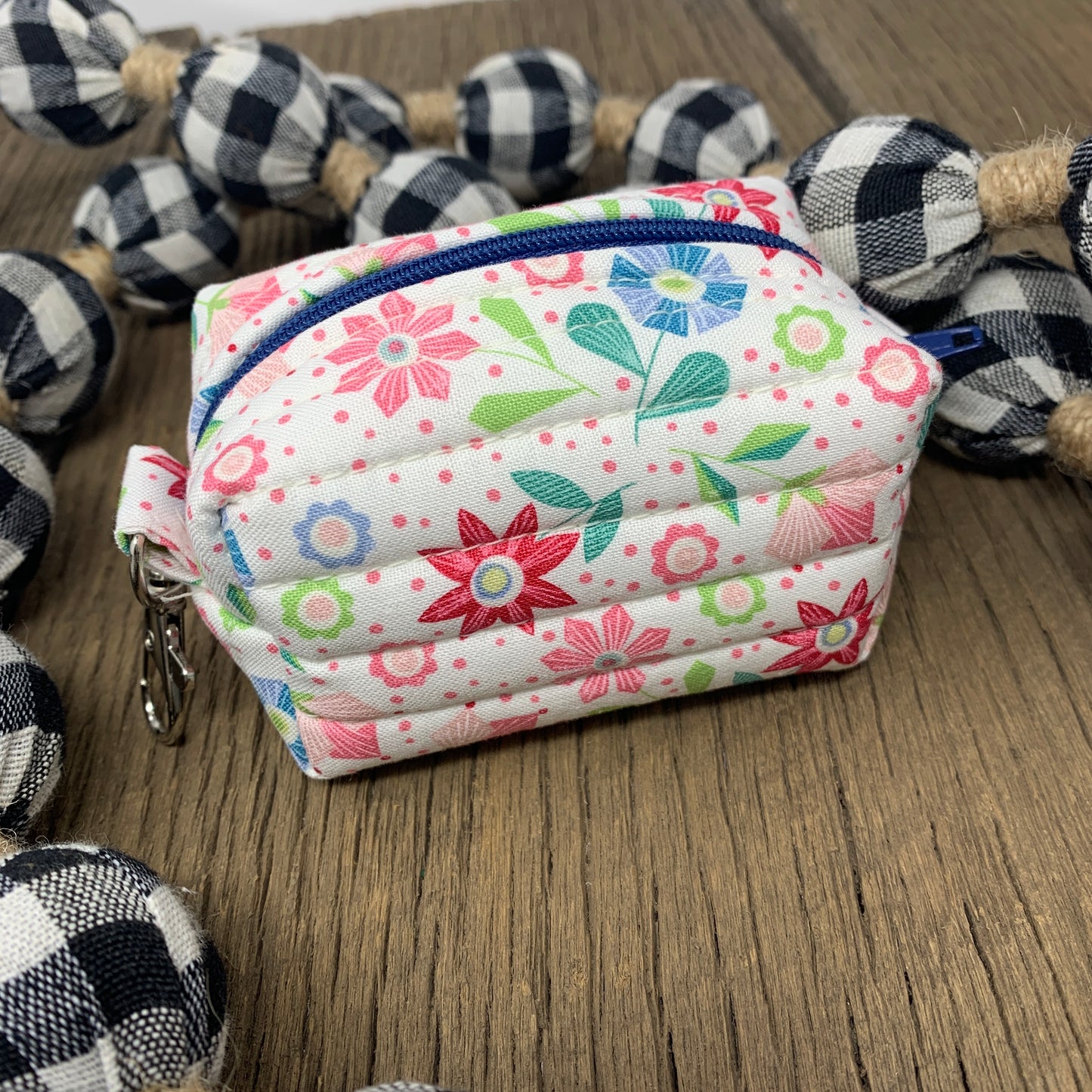 Zipper Bag - Itty Bitty Boxy Pouch, Pastel