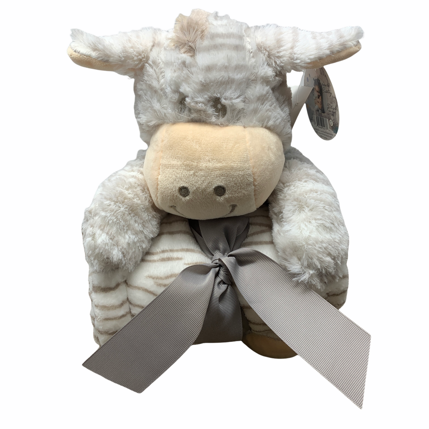 Stuffed Animal & Blanket - Zebra