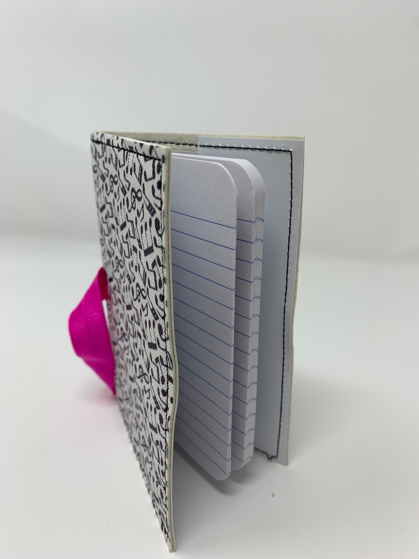 Notebook Cover - Music Pink